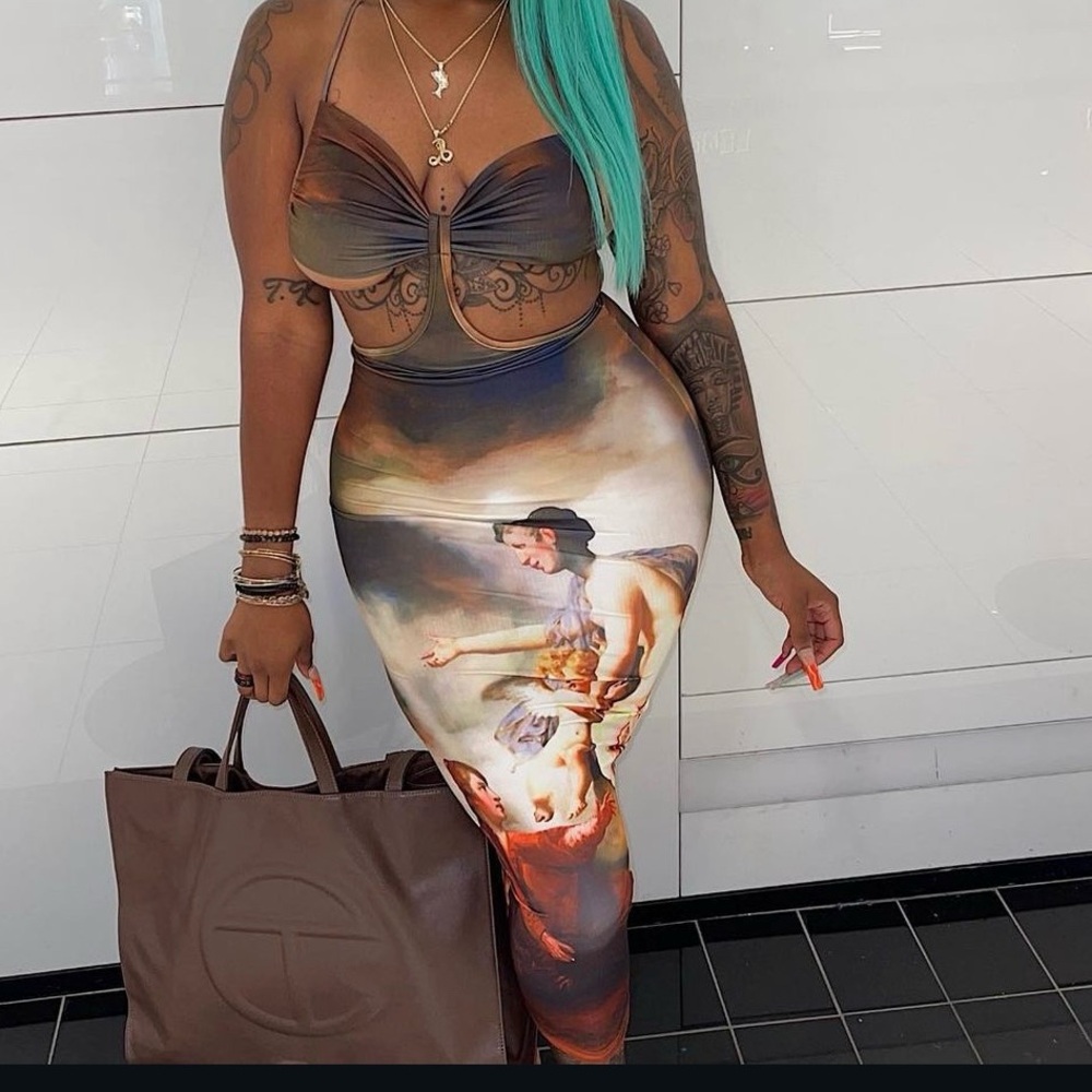 Large dress